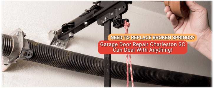 Broken Garage Door Spring Charleston SC